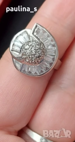 Винтидж / Антика / Стари сребърни пръстени , снимка 8 - Пръстени - 45914701