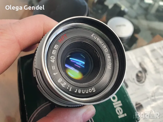 Rollei Sonnar 40mm f2.8 HFT LTM/M39, снимка 7 - Обективи и филтри - 56170762