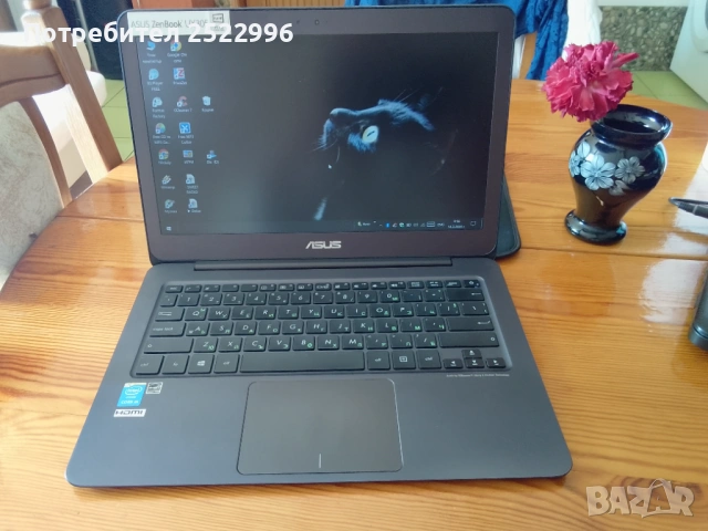 Asus Zen Book UX350 13 inch, windows 10, като нов ултра тънък дизайн., снимка 5 - Лаптопи за дома - 53834392
