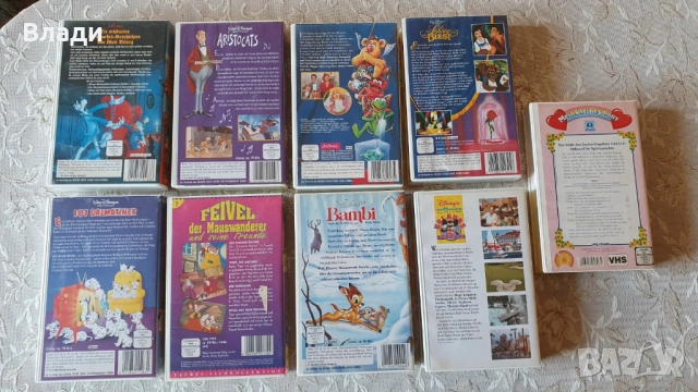 Видеокасети детска анимация VHS, снимка 4 - Анимации - 52113290