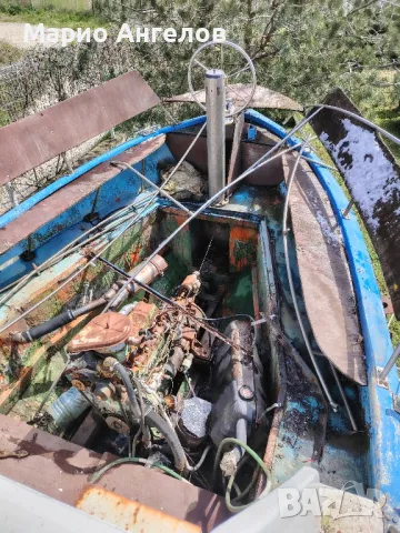 Продава се моторна лодка - Идеален проект! (Бивша спасителна лодка), снимка 4 - Воден транспорт - 49857269