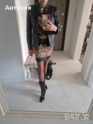 Рокля с тигров принт