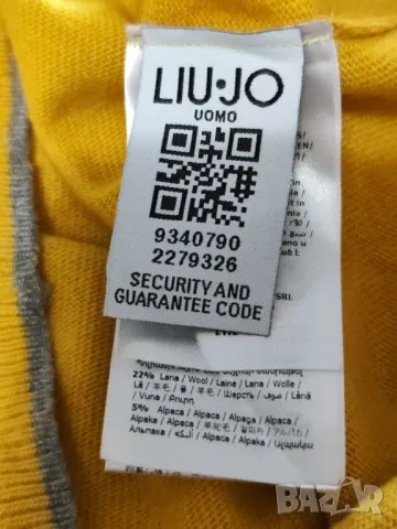 Liu Jo  мъжка блуза/пуловер, вълна, алпака,L 