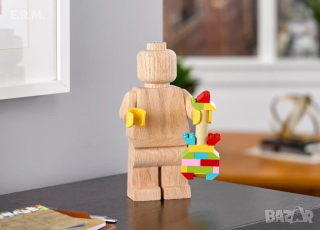 Lego Wooden Minifigure  5007523 Лего Дървена минифигурка, снимка 13 - Колекции - 41958447