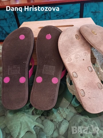 Ипанема-нови джапанки и сандалки-подарък, снимка 2 - Детски джапанки - 50659845