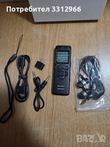 Чисто нов цифров гласов рекордер (диктофон), TOKAIZ TIC-V36, предназначен за запис на аудио