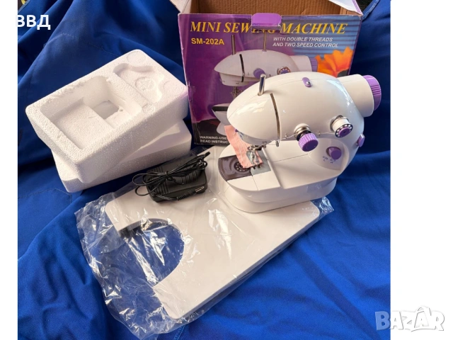 Малка електрическа шевна машина  , снимка 2 - Други машини и части - 53792849