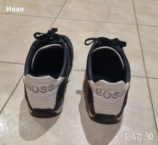 мъжки спортни обувки Boss 44 номер , снимка 3 - Спортни обувки - 56260876