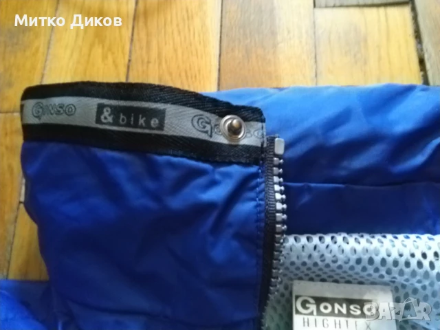 Гонзо марково колездачно горнище найлон с качулка размер Л, снимка 4 - Велосипеди - 51095293