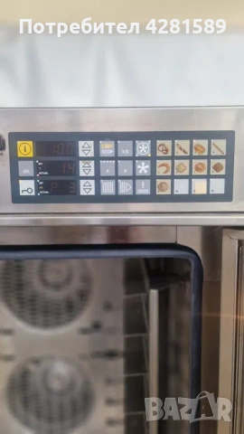 Рециклиран професионален немски конвектомат Miwe със стойка, снимка 7 - Други машини и части - 53657325