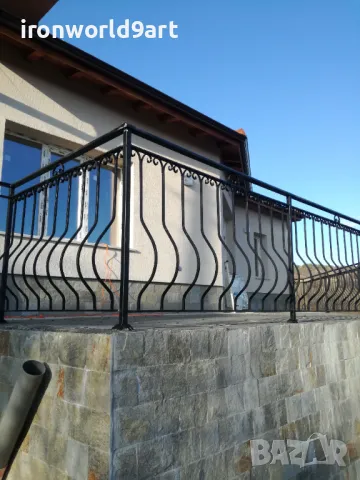 Парапети за стълбища и тераси от ковано желязо, снимка 12 - Други стоки за дома - 49708745