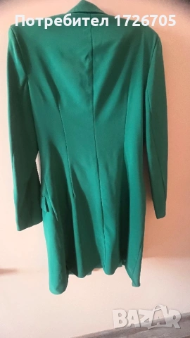 Дамска рокля тип сако, снимка 3 - Рокли - 53755460