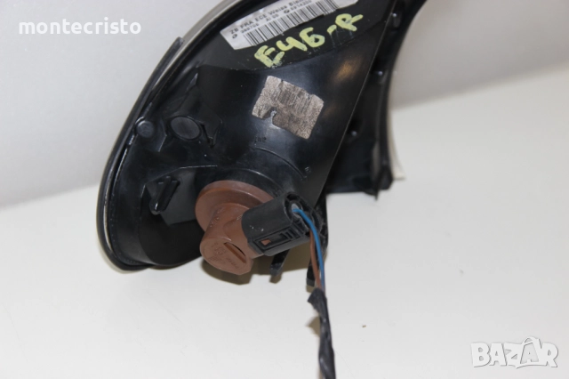 ✔️Оригинален десен мигач BMW E46 facelift седан комби (2001-2005г.) черен обръч 6914200, снимка 7 - Части - 52488670