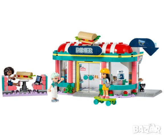 LEGO® Friends 41728 - Ресторант в центъра на Хартлейк, снимка 2 - Конструктори - 41341214