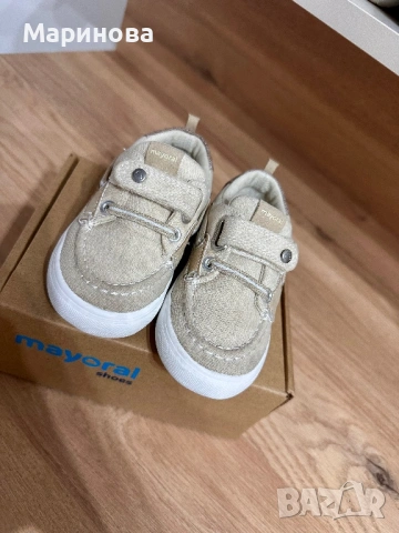 Обувки мокасини Mayoral, снимка 4 - Бебешки обувки - 53823287