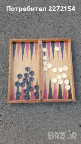 Дървена шах табла, снимка 1 - Антикварни и старинни предмети - 42181993