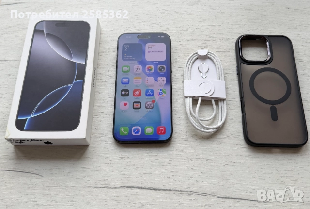 iPhone 16 Pro Max 256 Gb Black Titanium