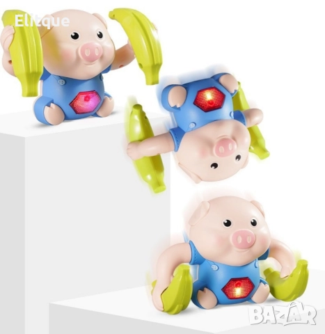 Интерактивна пластмасова играчка Прасенце, снимка 4 - Други - 52865912