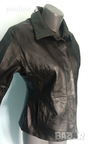 Дамско яке тип сако от естествена кожа "The Keenan leather" company , снимка 11 - Якета - 36507936