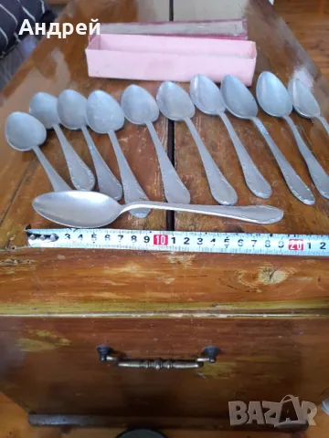 Стари алуминиеви лъжици, снимка 7 - Други ценни предмети - 49845355