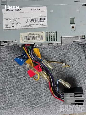 PIONEER MP3 /CD DEH-50UB, снимка 3 - MP3 и MP4 плеъри - 47783619