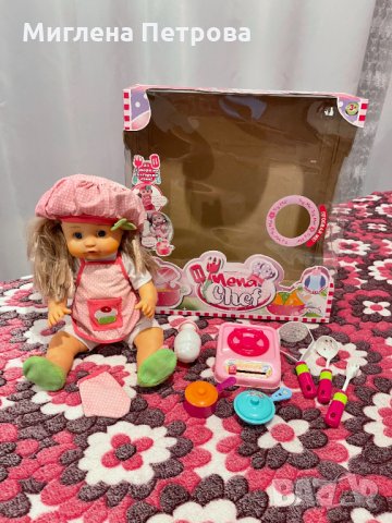Детска кукла Nena Chef  Готвач, снимка 1 - Кукли - 35674258