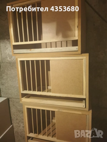 Клетка за гълъби Размери: 60x42x40 см, снимка 5 - Гълъби - 53661164
