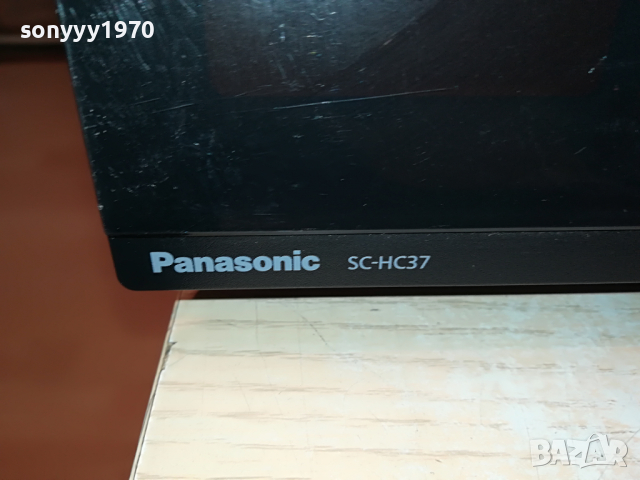 PANASONIC SC-HC37 USB/CD/IPHONE-ВНОС GERMANY 0404221142, снимка 7 - Аудиосистеми - 36337353