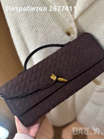 Дамска чанта Bottega Venetta, снимка 5 - Чанти - 53185037