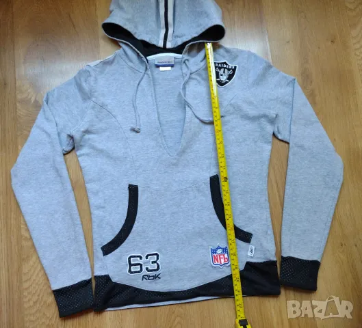 NFL Raiders / Reebok Hoodie - дамски суичър с качулка, снимка 14 - Суичъри - 49045704