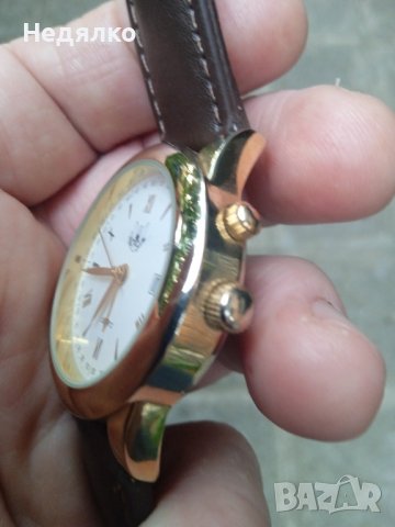 Винтидж кварцов часовник,звънец, снимка 10 - Антикварни и старинни предмети - 42249417