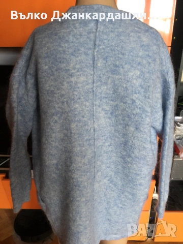 Жилетка в бебешко синьо Saint Tropez(вълна и мохер), S размер, снимка 6 - Жилетки - 53768526