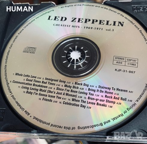 LED ZEPPELIN , снимка 3 - CD дискове - 44226076