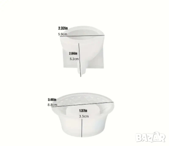 Молд бурканче коледна камбанка, снимка 2 - Форми - 51500849