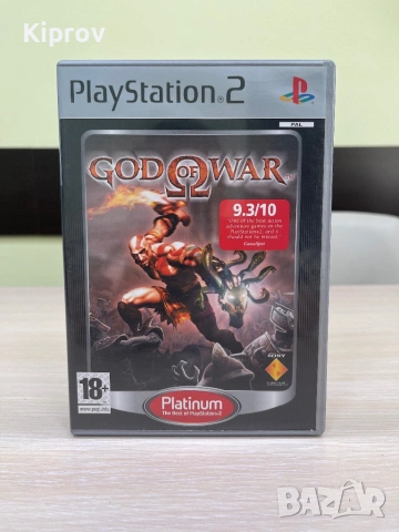 🎮 God of War Platinum – Оригинална игра за PlayStation 2 (PS2)