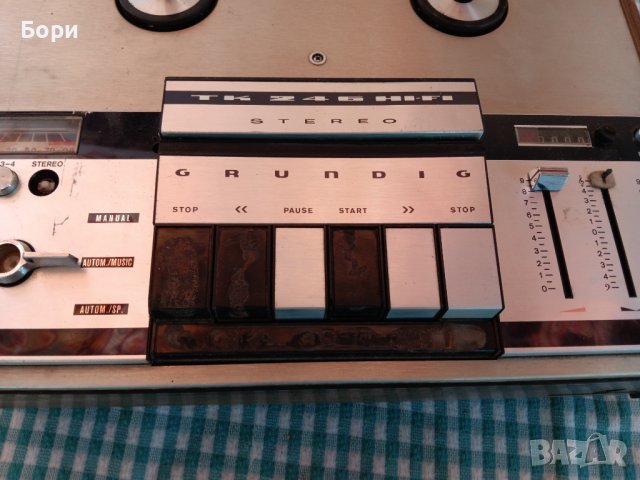 GRUNDIG TK 246 HIFI Магнетофон, снимка 2 - Декове - 41973838