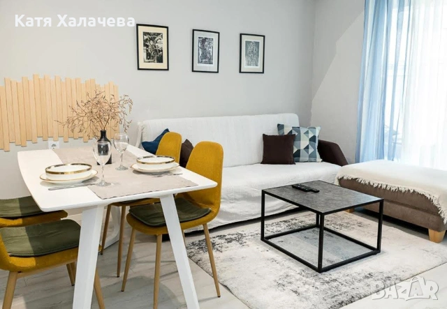 Давам под наем Двустаен апартамент -в гр. Варна , в луксозния комплекс Елисия Резиденс - гр. Варна ,, снимка 4 - Апартаменти - 53315815