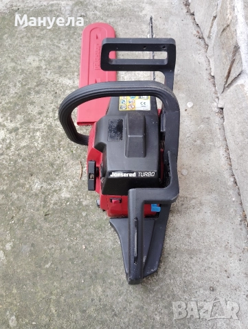 Бензинова резачка JONSERED 2036 Turbo, снимка 5 - Градинска техника - 52633001
