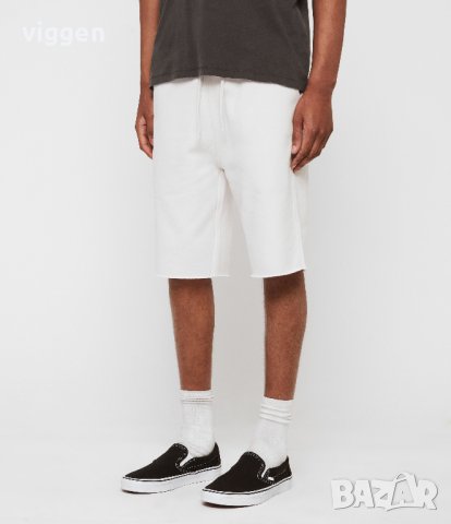Модерни памучни шорти на марка All Saints. Размер М. Цвят бял. 40лв., снимка 2 - Къси панталони - 41945095