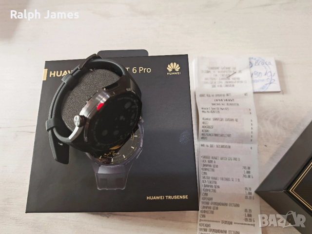 Като нов Huawei Watch GT 6 Pro 46 mm 24м гаранция, снимка 2 - Друга електроника - 52237453