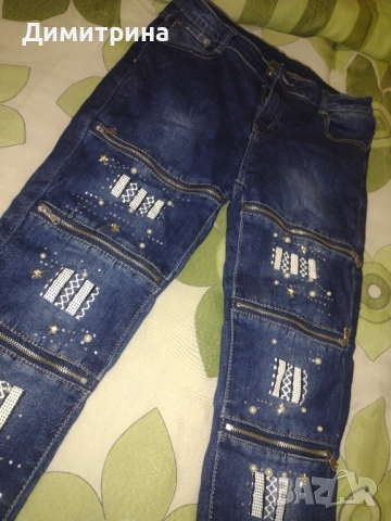 Дамски дънки,чисто нови размер ХЛ, снимка 3 - Дънки - 52688427