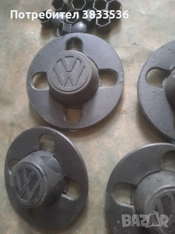 Тасове (декор. капачко) за 13 цола оригинални джанти за Vw Golf & Jetta Mk2, снимка 3 - Части - 51155473