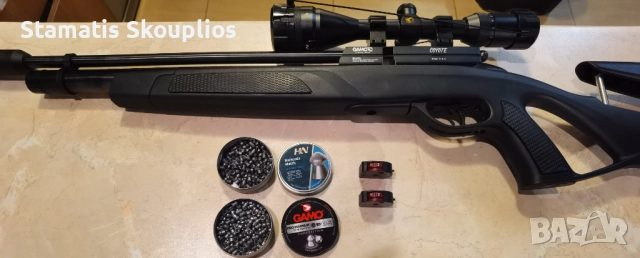 GAMO COYOTE 5.5 с оптик, помпа и аксесоари , снимка 11 - Въздушно оръжие - 52428556