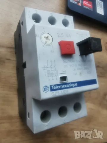 Термомагнитен моторен прекъсвач telemecanique gz1-m08 2,5-4 А, снимка 2 - Резервни части за машини - 56080697