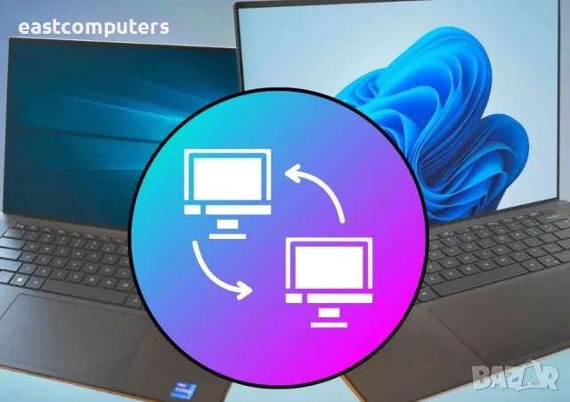 Клониране на Windows 7, 10, 11 от един компютър или лаптоп на друг без промяна (огледален образ)