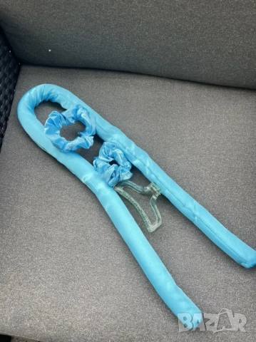  Голяма, стилна ролка за коса от коприна  , снимка 2 - Аксесоари за коса - 51802250