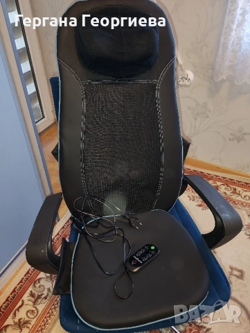 Масажираща седалка за Шиацу масаж Medisana Shiatsu MCN , снимка 4 - Масажори - 51754718