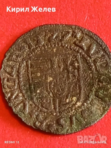 Рядка монета динар 1527г. Лудвиг втори Унгария за КОЛЕКЦИЯ 53007, снимка 8 - Нумизматика и бонистика - 53094802