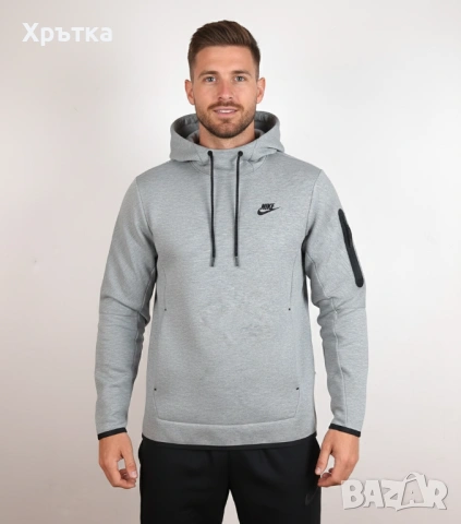 Nike Tech Fleece - Оригинален мъжки суитшърт размер XS