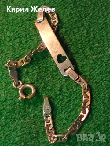 ИТАЛИАНСКА ВИНТИДЖ АРТ МОДЕЛ СРЕБЪРНА ГРИВНА СРЕБРО 925 ITALY СТИЛНА ПЛЕТКА 40753, снимка 18 - Гривни - 46231905